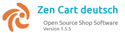 Powered by Zen Cart 1.5 - deutsche Version